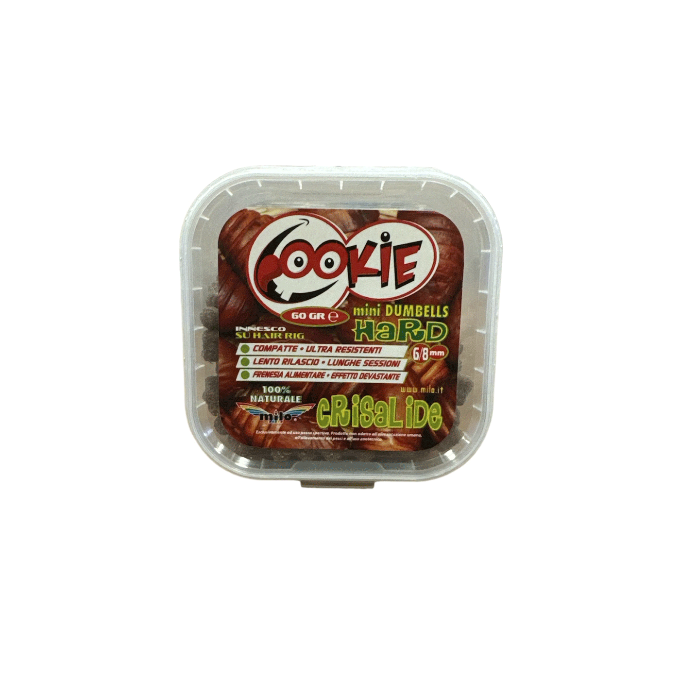 MILO - COOKIE MINI DUMBELLS HARD 60GR 6/8mm CHRYSALIS