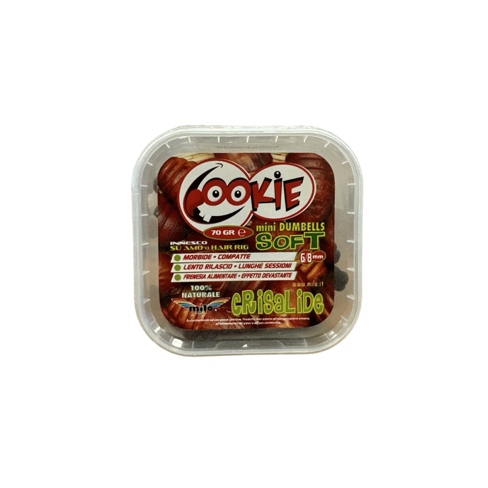 MILO - COOKIE MINI DUMBELLS SOFT 70GR 6/8mm CRISALIDE