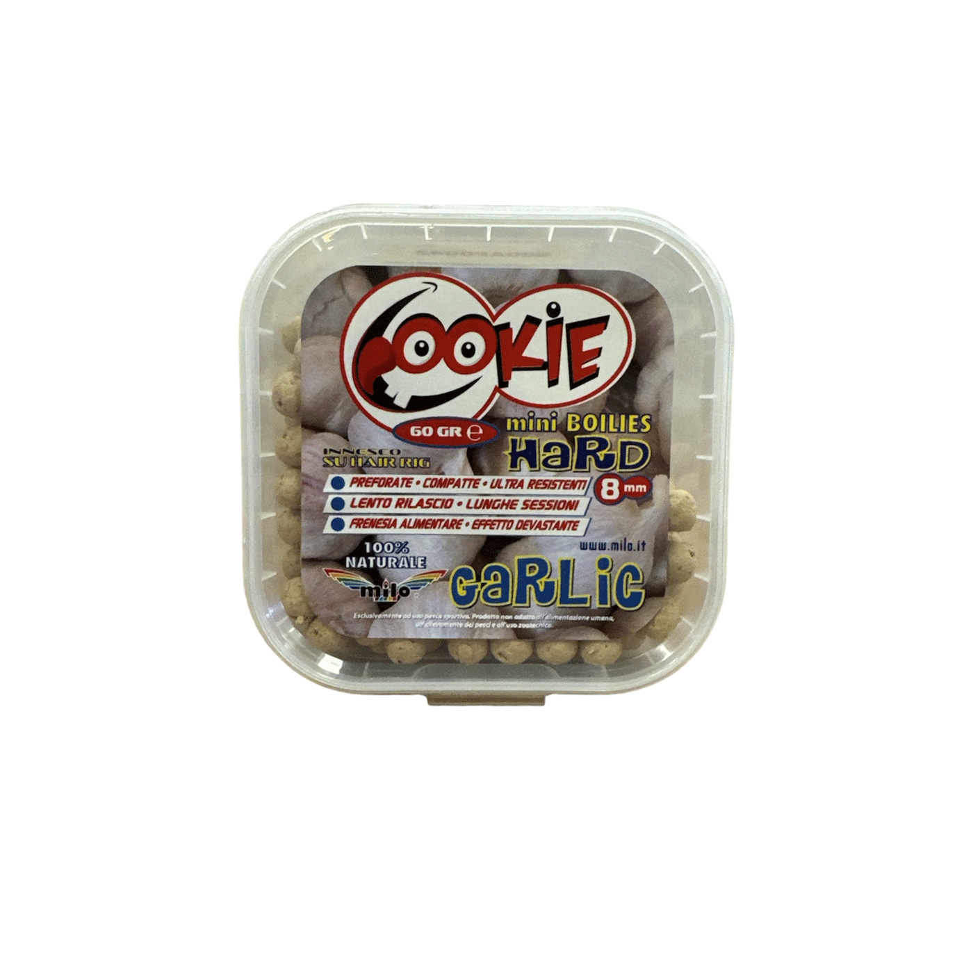 MILO - COOKIE MINI BOILIES HARD 60GR 8mm GARLIC