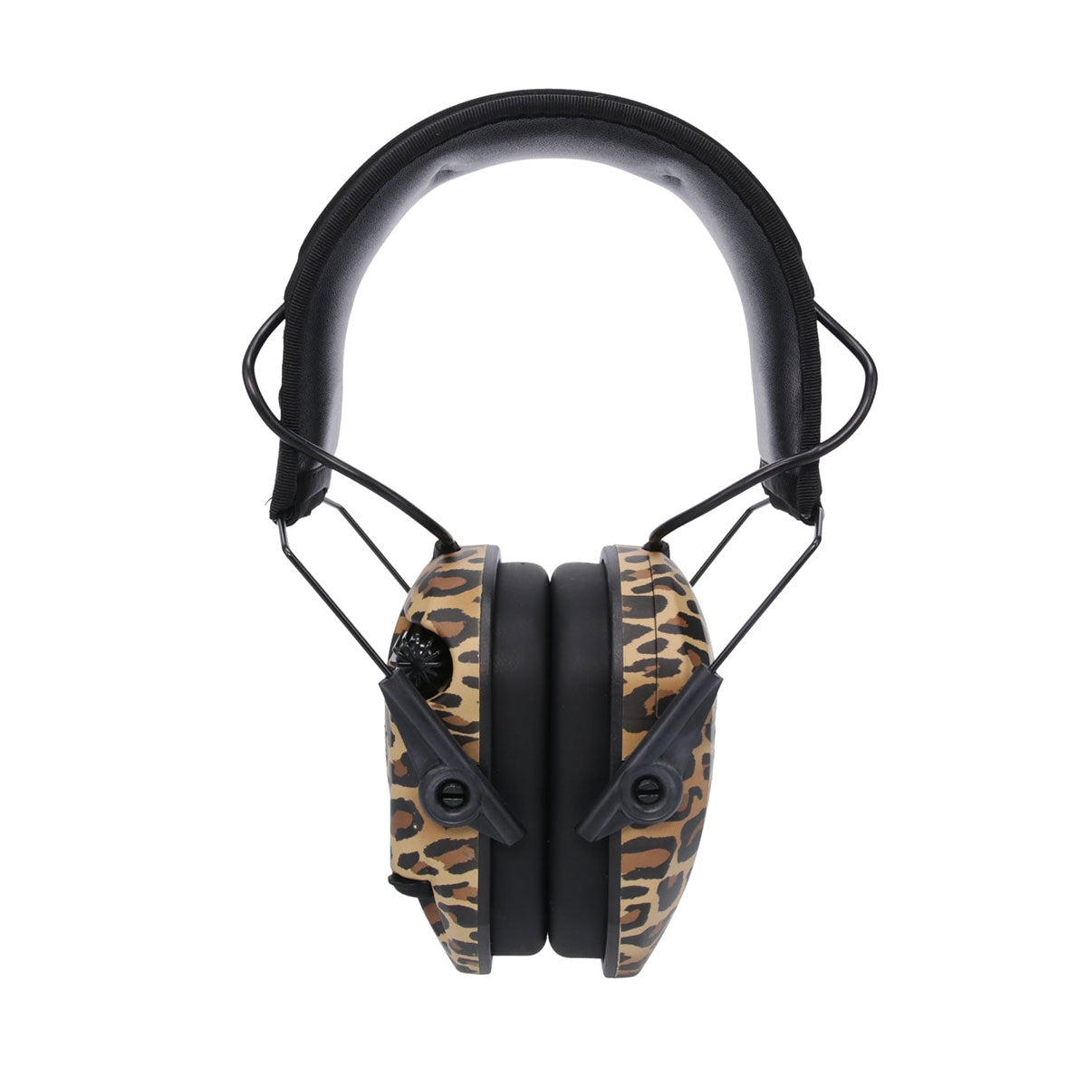 CUFFIE DA TIRO - WALKER'S - RAZOR SLIM ELECTRONIC MUFFS | LEOPARD PRINT