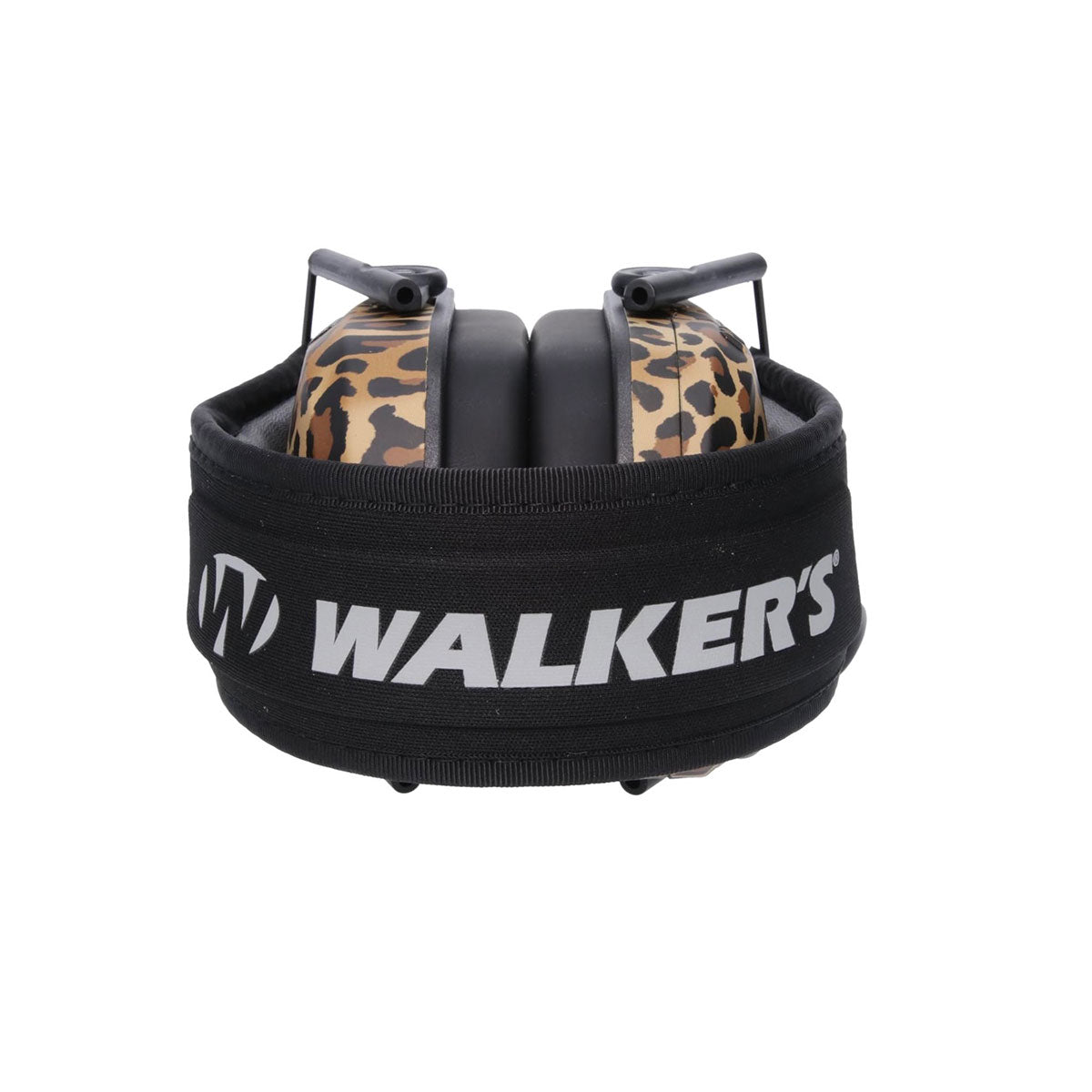 CUFFIE DA TIRO - WALKER'S - RAZOR SLIM ELECTRONIC MUFFS | LEOPARD PRINT