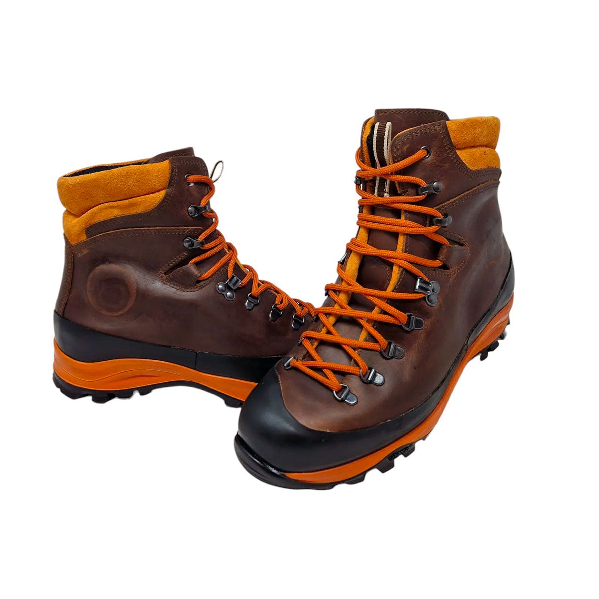 SCARPONI - CALZATURIFICIO CALTAVUTURESE - 700 NIBBIO Nabuck/Wolf Arancio