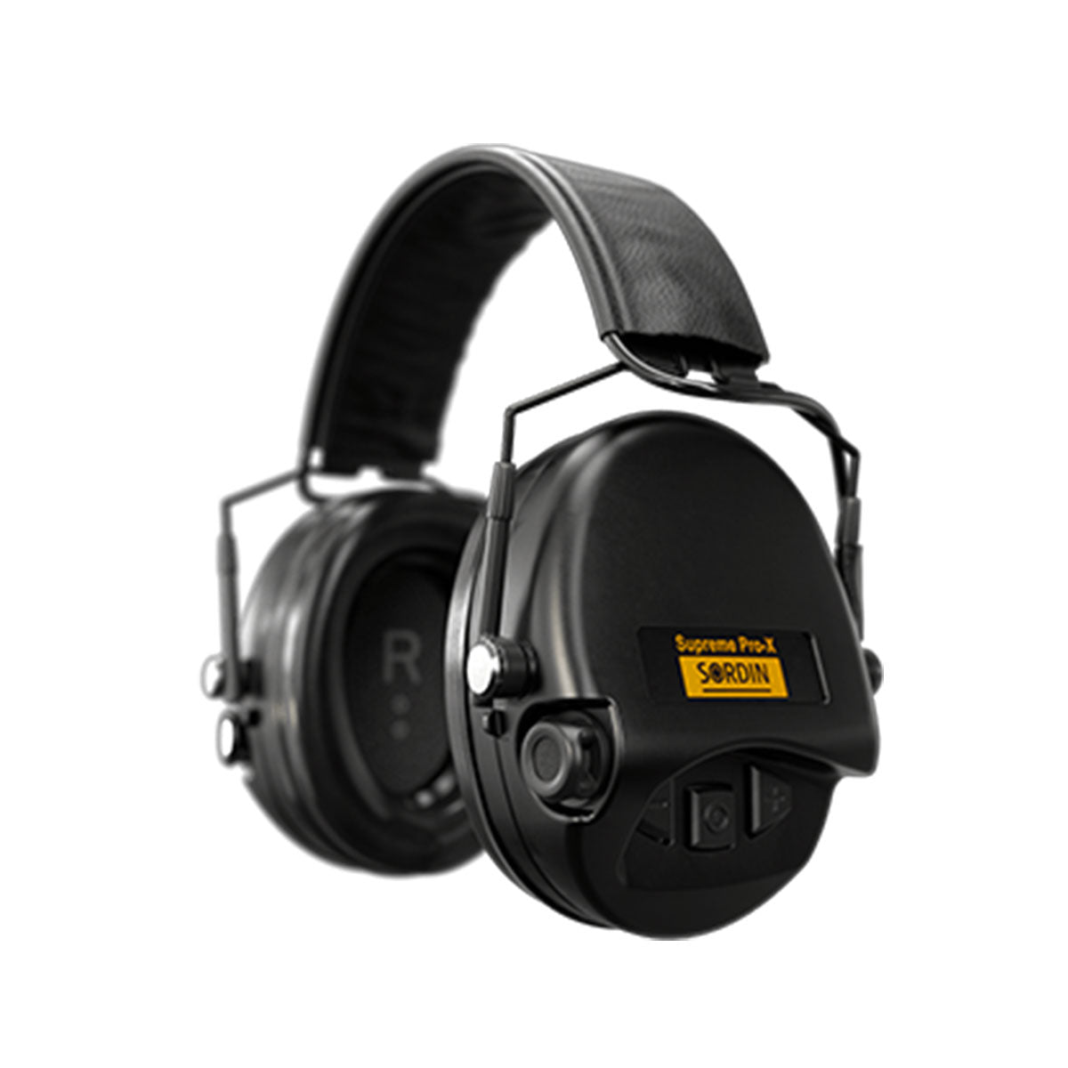 SHOOTING HEADPHONES - SORDIN - SUPREME PRO-X-3B SLIM HEADBAND SFA Black
