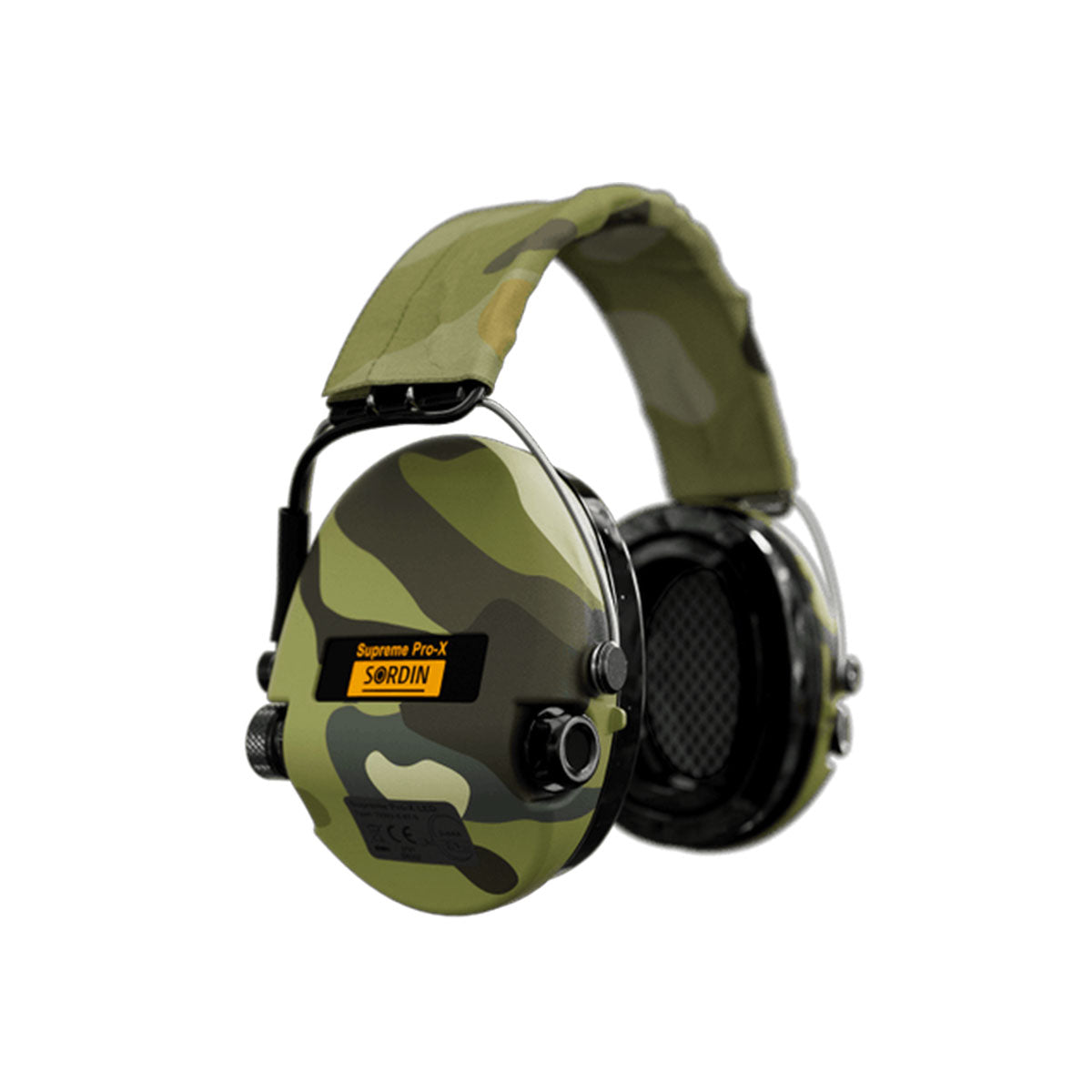 SHOOTING HEADPHONES - SORDIN - SUPREME PRO-X LED HEADBAND Camo