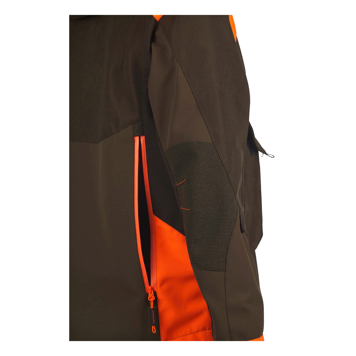 JACKET - UNIVERS - HUNTING SOLDEN MICROFIBER U-TEX Green/Orange