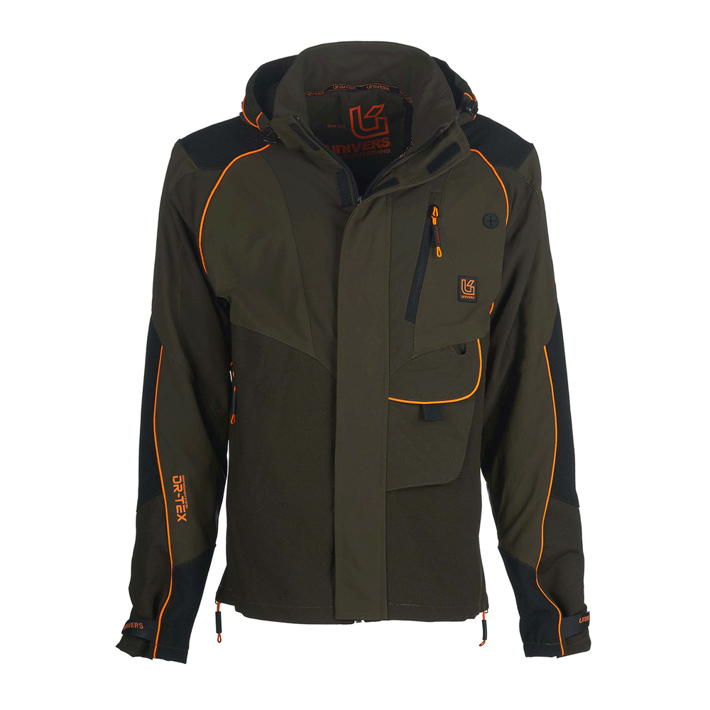 GIACCA - UOMO - UNIVERS - LAVAREDO W/R VERDE/ARANCIO