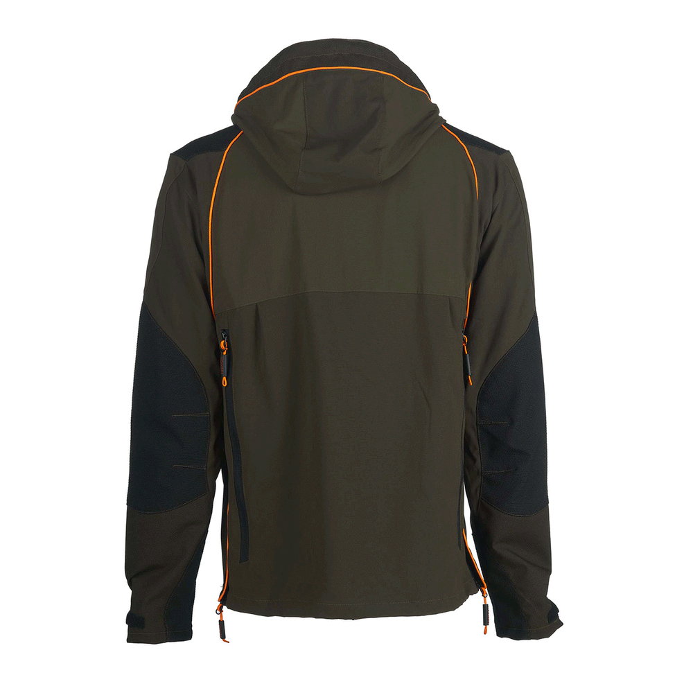 GIACCA - UOMO - UNIVERS - LAVAREDO W/R VERDE/ARANCIO
