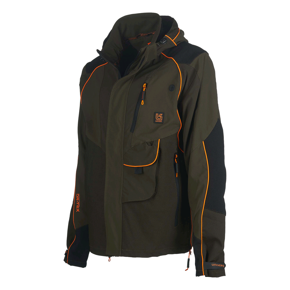 GIACCA - UOMO - UNIVERS - LAVAREDO W/R VERDE/ARANCIO