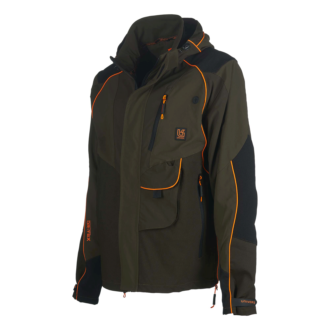 GIACCA - UOMO - UNIVERS - LAVAREDO W/R VERDE/ARANCIO