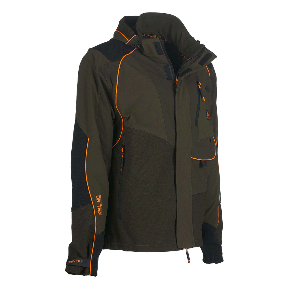 GIACCA - UOMO - UNIVERS - LAVAREDO W/R VERDE/ARANCIO