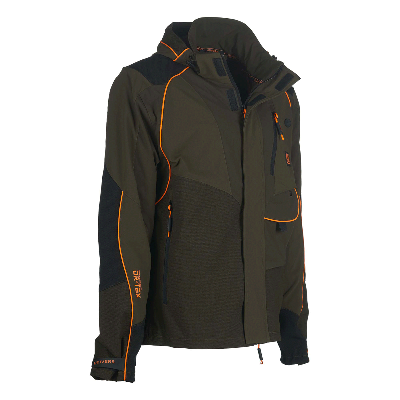 GIACCA - UOMO - UNIVERS - LAVAREDO W/R VERDE/ARANCIO