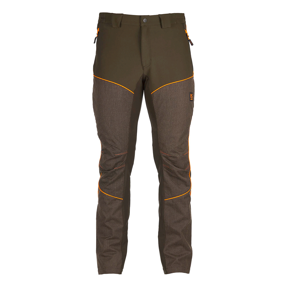 PANTALONE - UOMO - UNIVERS - CACCIA ARMOR KEVLAR® Verde/Arancio