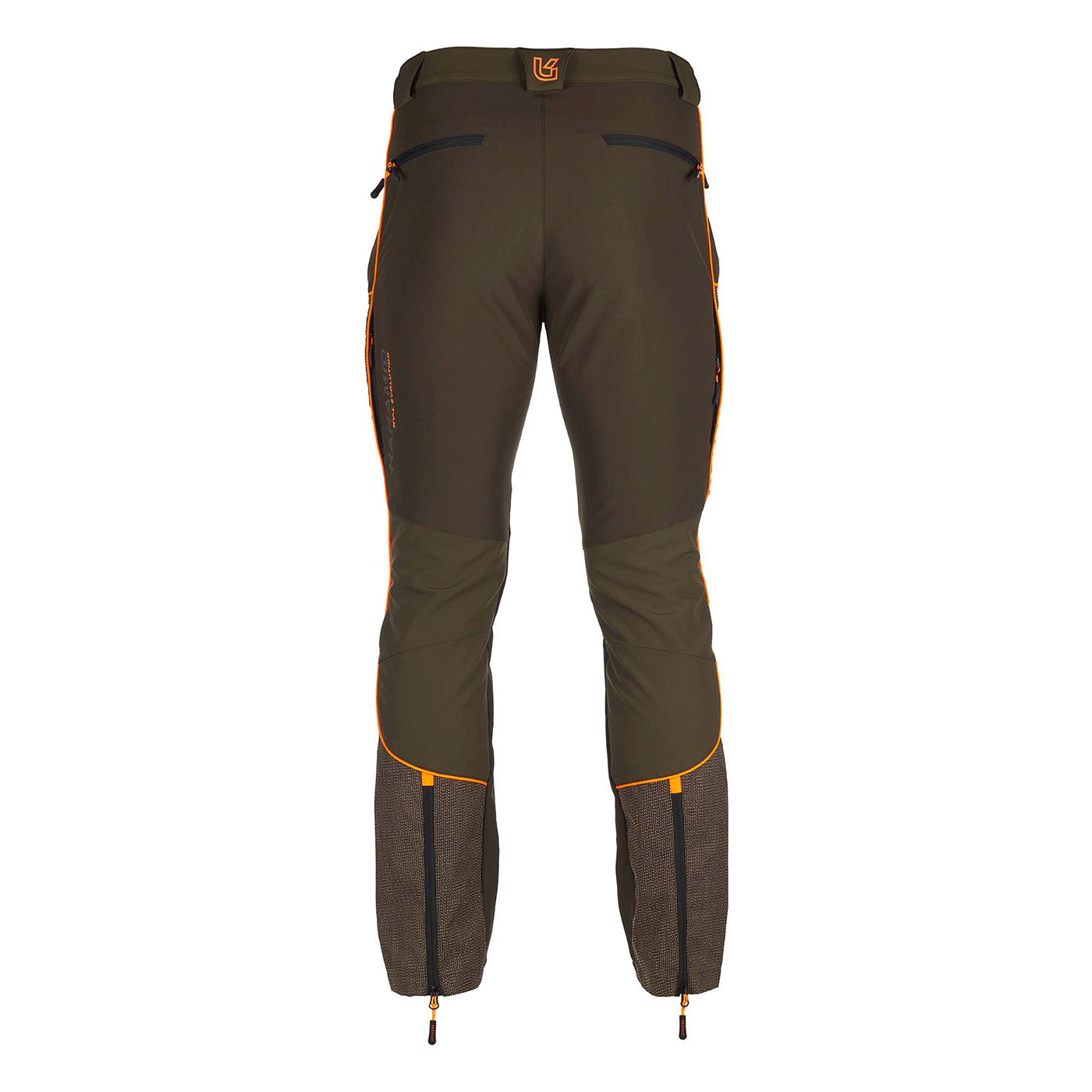 PANTALONE - UOMO - UNIVERS - CACCIA ARMOR KEVLAR® Verde/Arancio