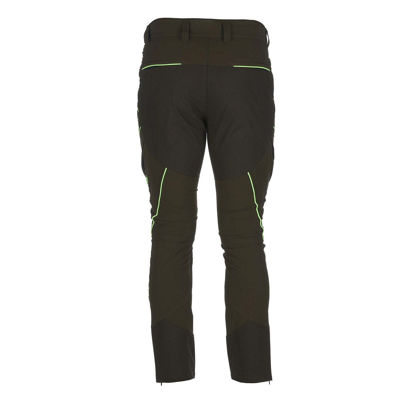 PANTALONE - UOMO - UNIVERS - ALPI 4-WAY STRETCH VERDE/FLUO