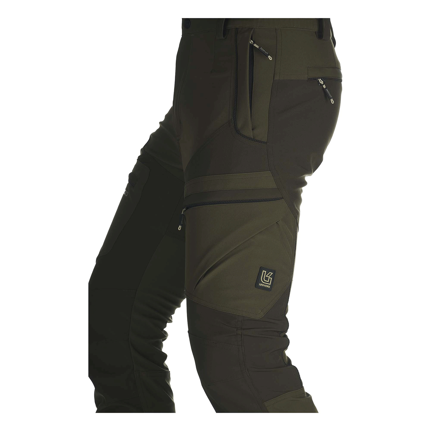 PANTS - UNIVERS - HUNTING PREDAZZO SOFTSHELL U-TEX Green