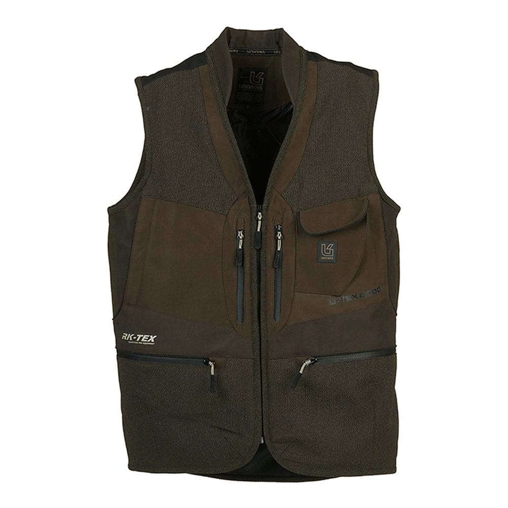 GILET - UNIVERS - CACCIA MICROFIBRA U-TEX Verde