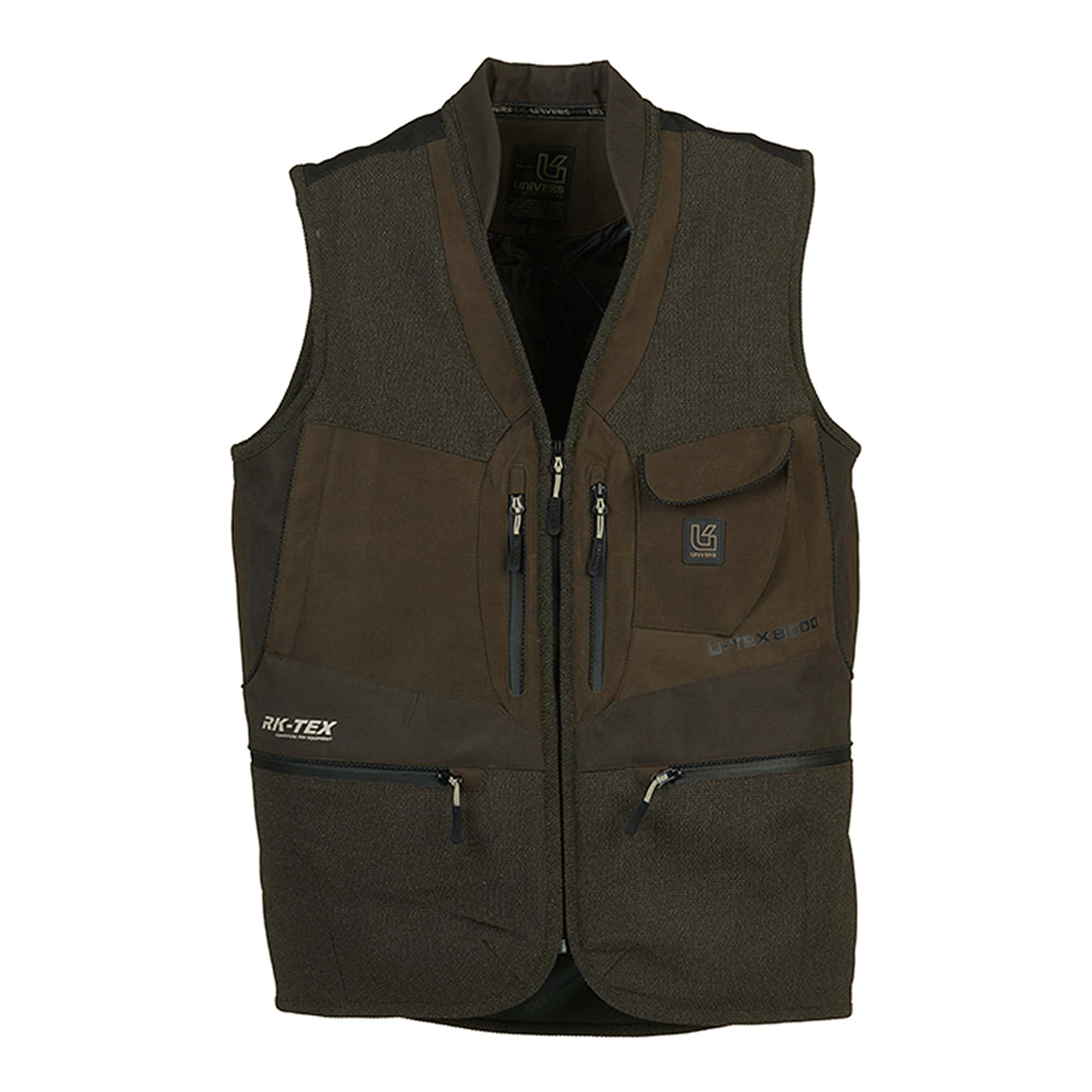 GILET - UNIVERS - CACCIA MICROFIBRA U-TEX Verde