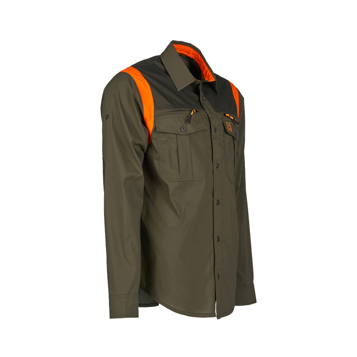 UNIVERS - VALLEY SHIRT Green/Orange