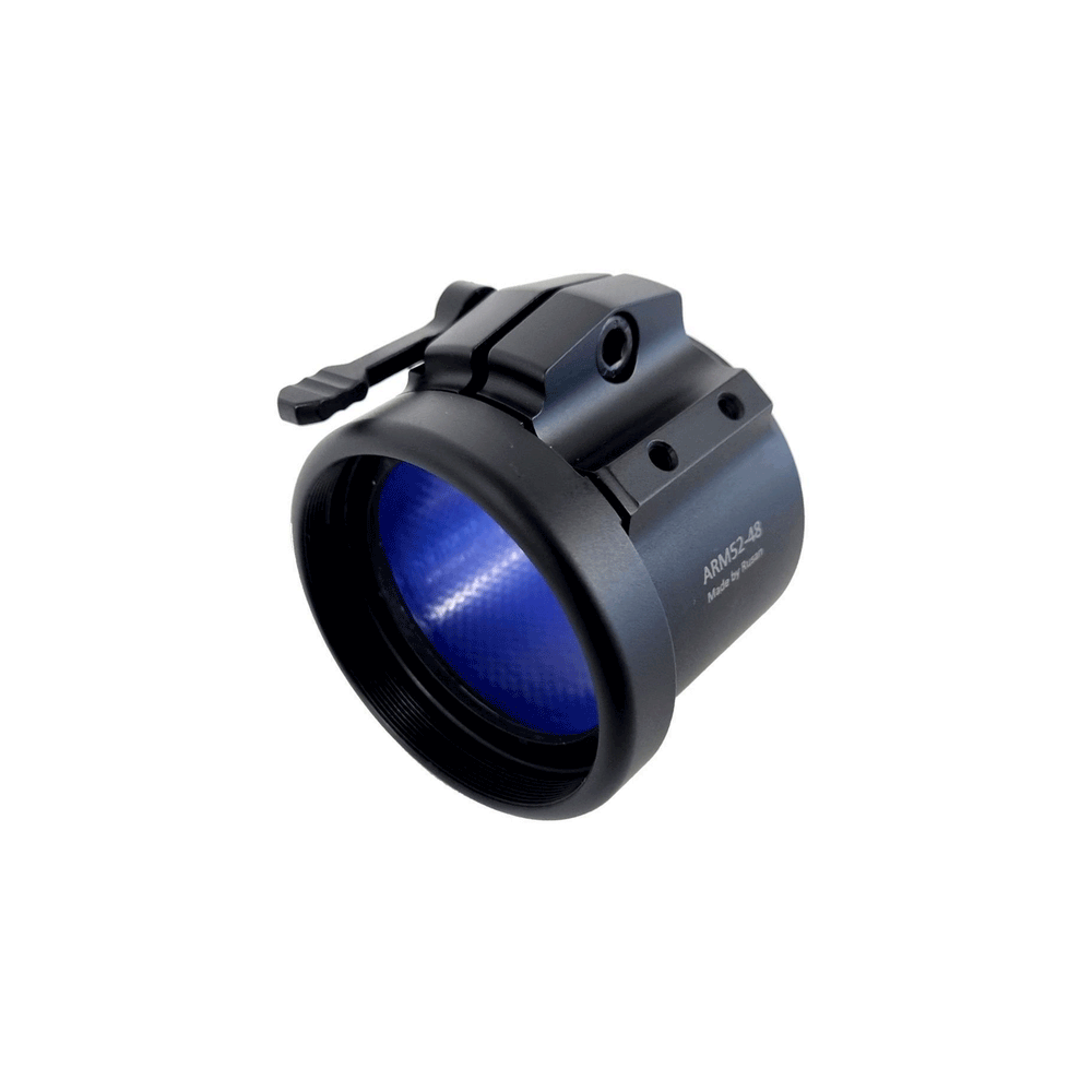 ADATTATORE RUSAN Q-R CLIP-ON M52X0.75 HIKMICRO THUNDER 2.0-3.0 47mm