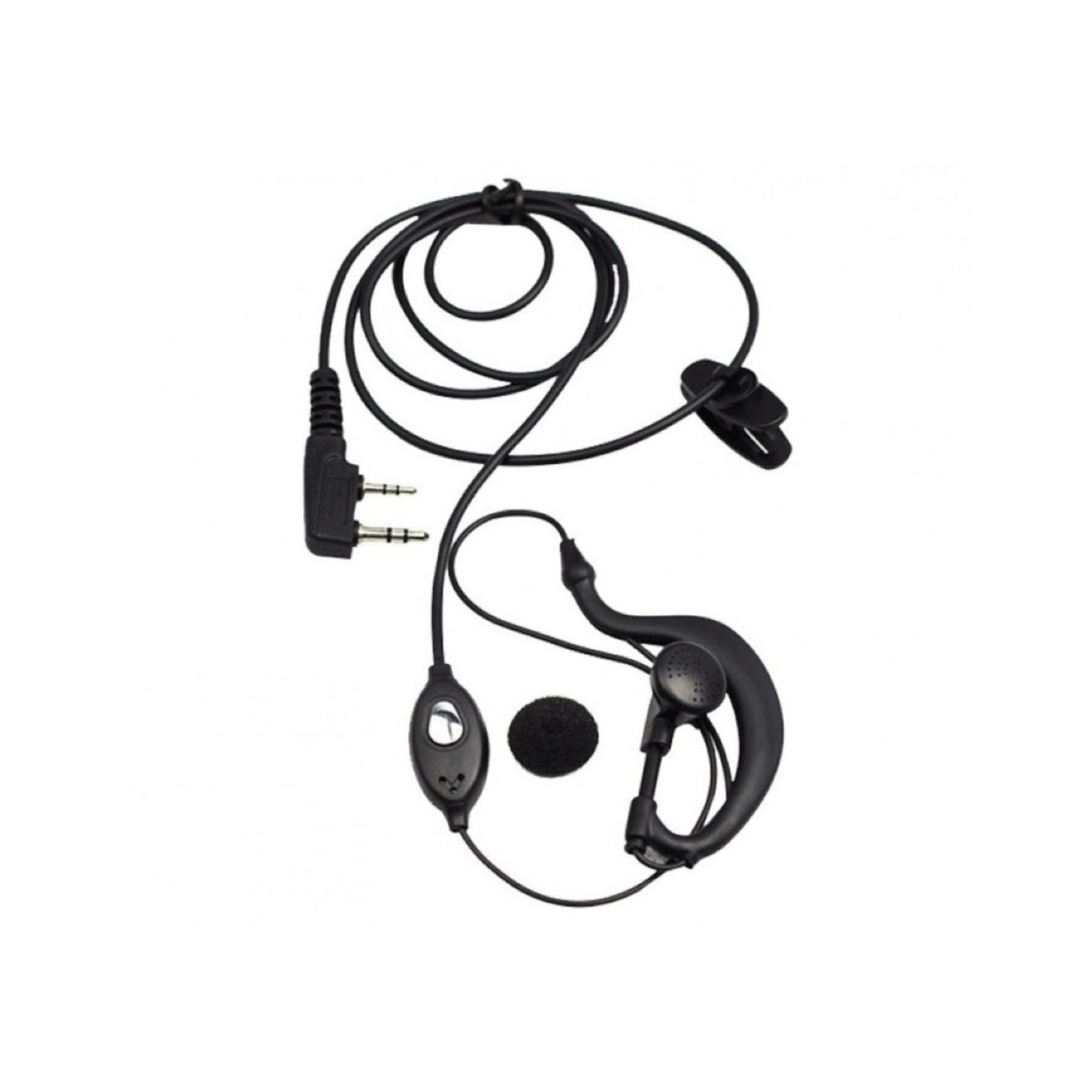BAOFENG - AURICOLARE CON MICROFONO E PTT VERSIONE STANDARD