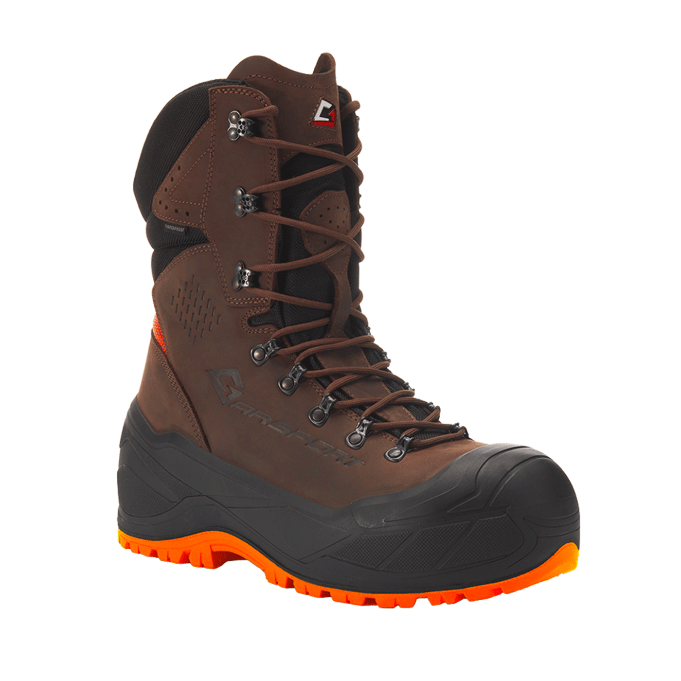 BOOTS - GARSPORT - BIGFOOT W7 S7S BROWN/ORANGE