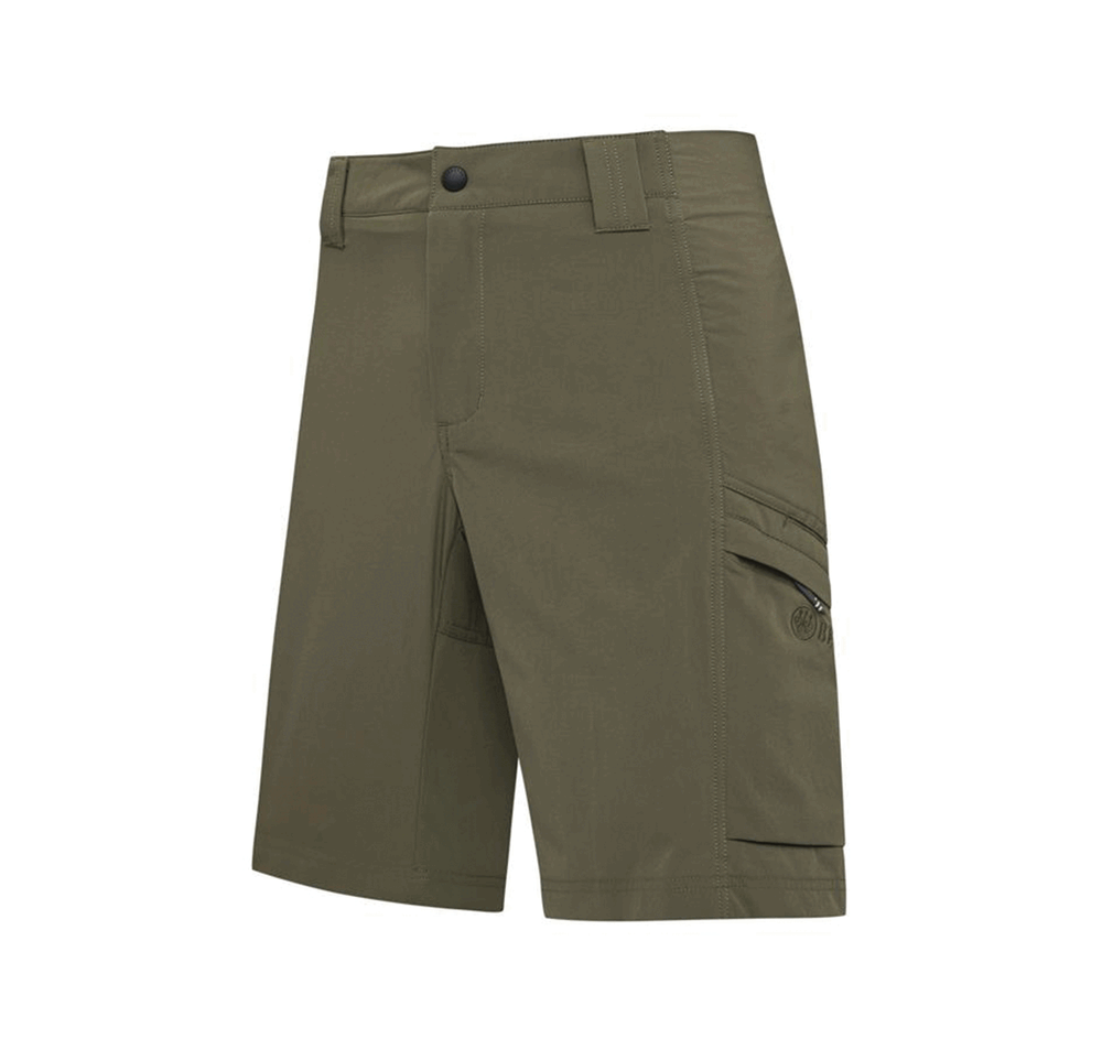 SHORTS - BERETTA - BERMUDA RUSH EVO SHORT Green Stone