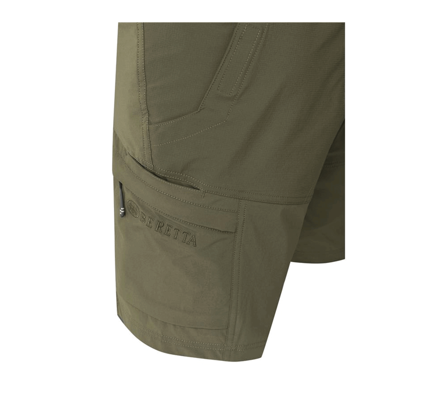 SHORTS - BERETTA - BERMUDA RUSH EVO SHORT Green Stone