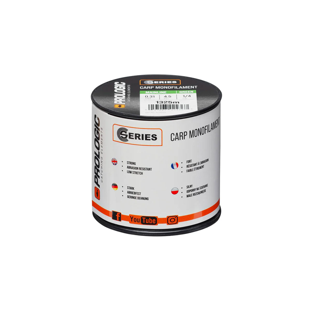 PROLOGIC - C SERIES CARP MONOFILAMENT GREEN