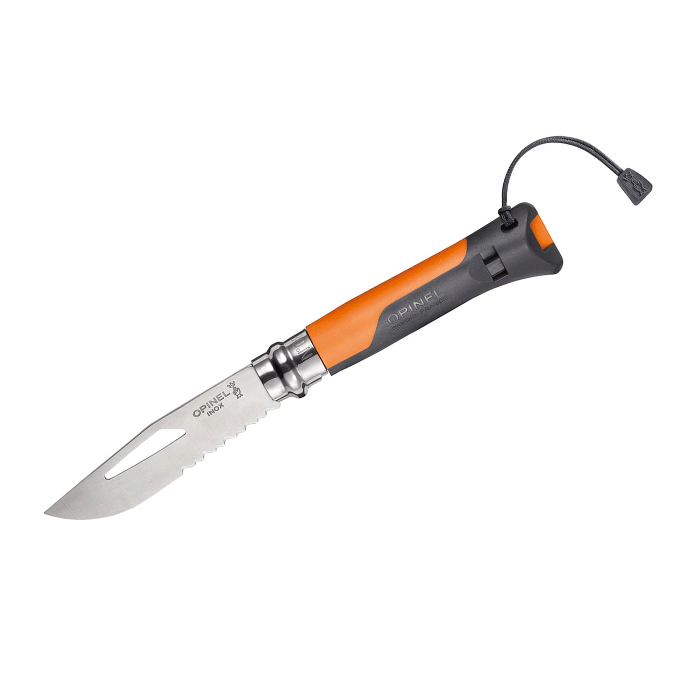 KNIFE - OPINEL - N.8 INOX OUTDOOR SPORTS ORANGE
