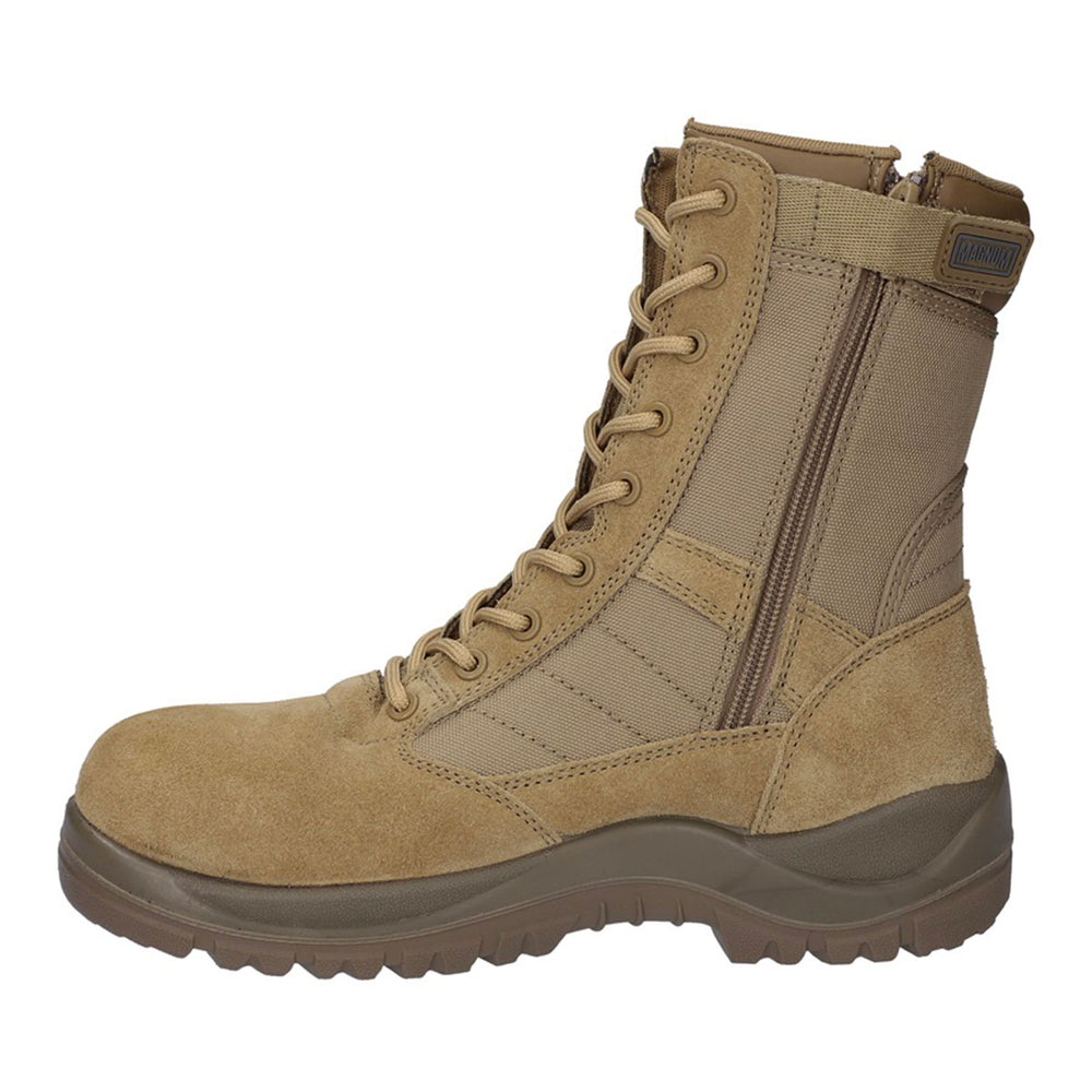 BOOTS - MAGNUM - CENTURION 8.0 SZ WITH SIDE ZIP | COYOTE TAN