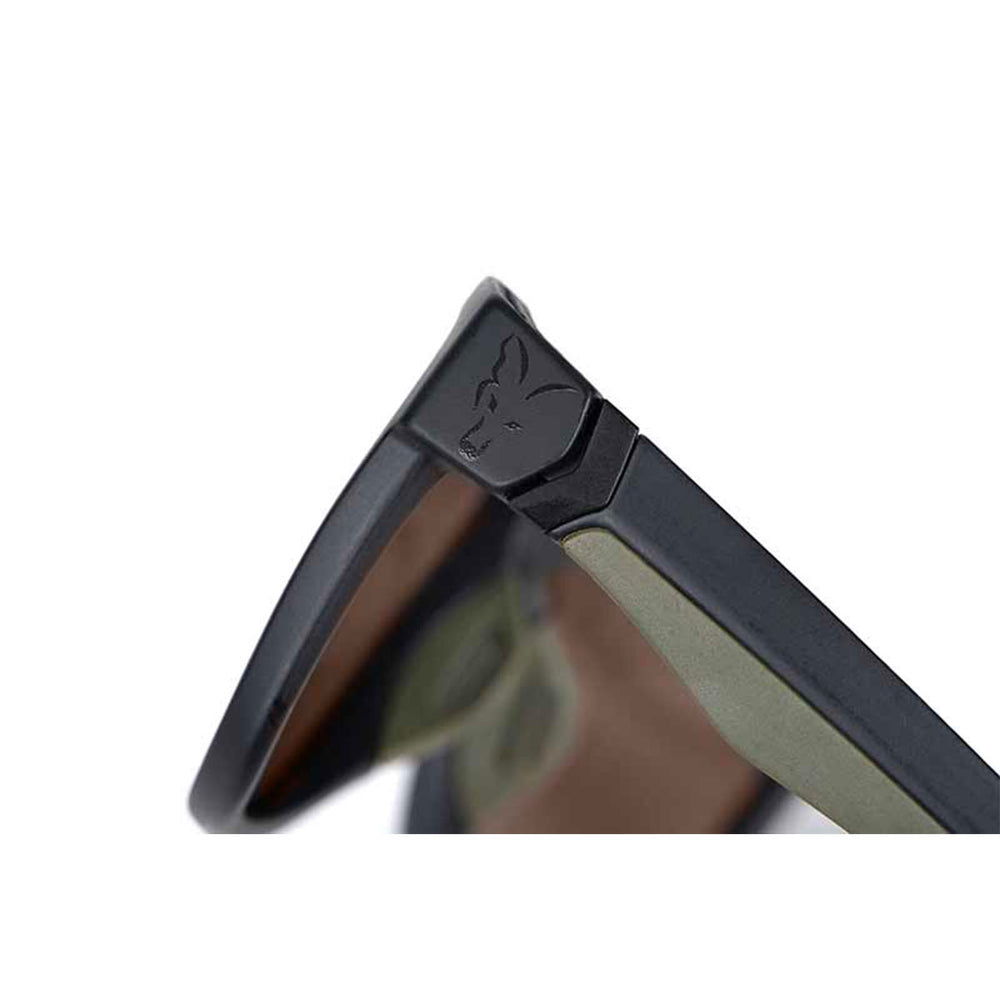 OCCHIALI - FOX - COLLECTION BLACK / GREEN Shades – Brown Lens