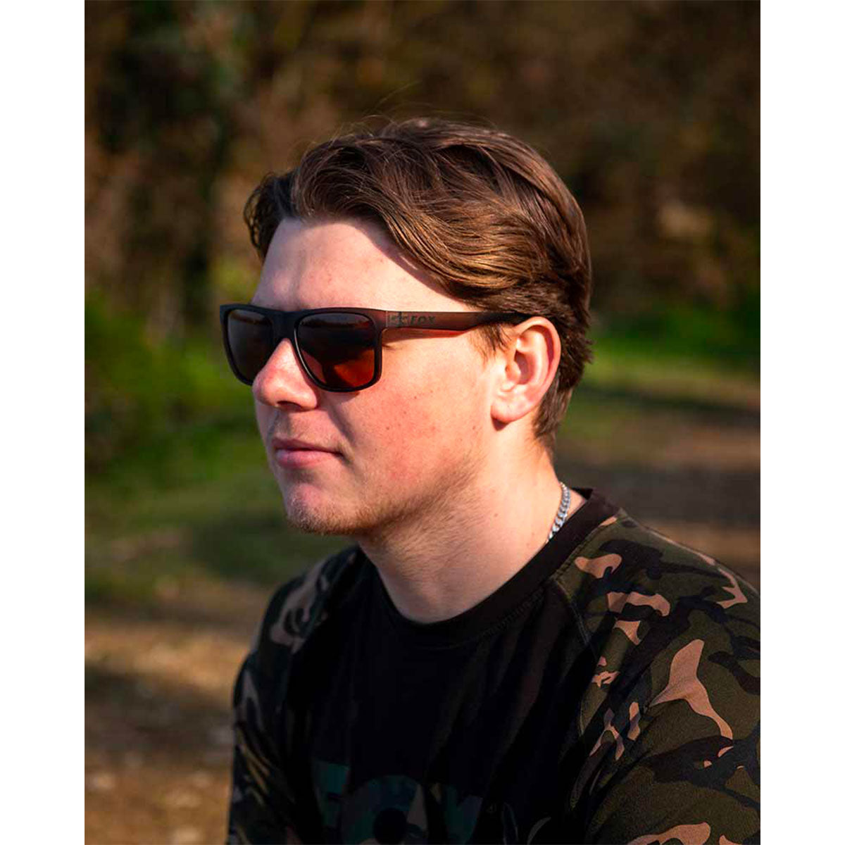 OCCHIALI - FOX - AVIUS TRANS / KHAKI Brown Lens