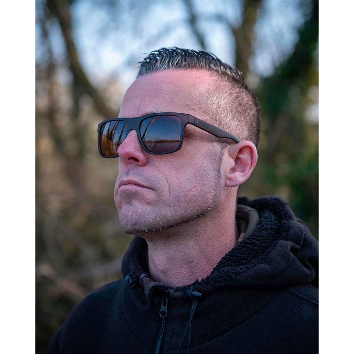 OCCHIALI - FOX - AVIUS TRANS / KHAKI Brown Lens