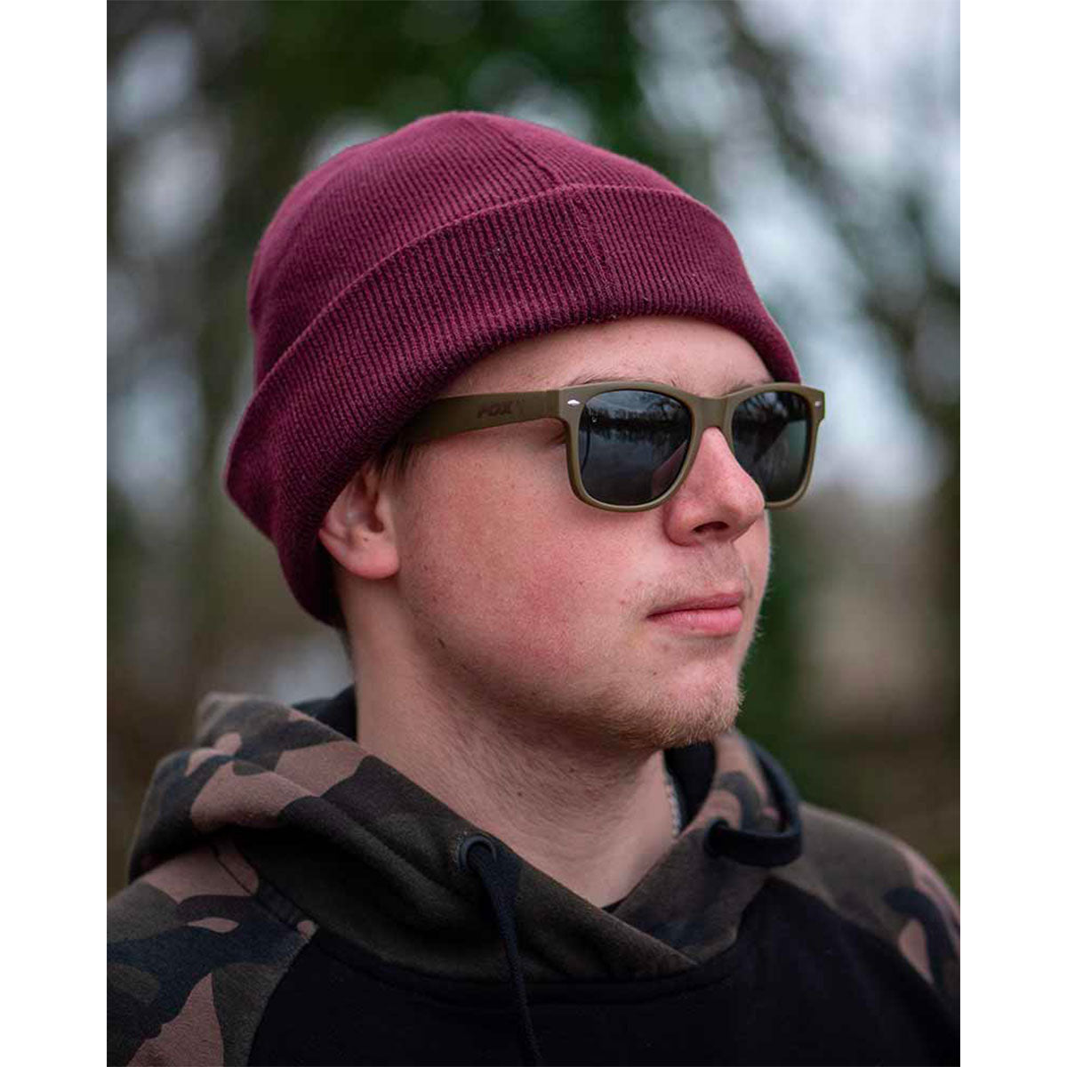 OCCHIALI - FOX - AVIUS KHAKI Green Lens