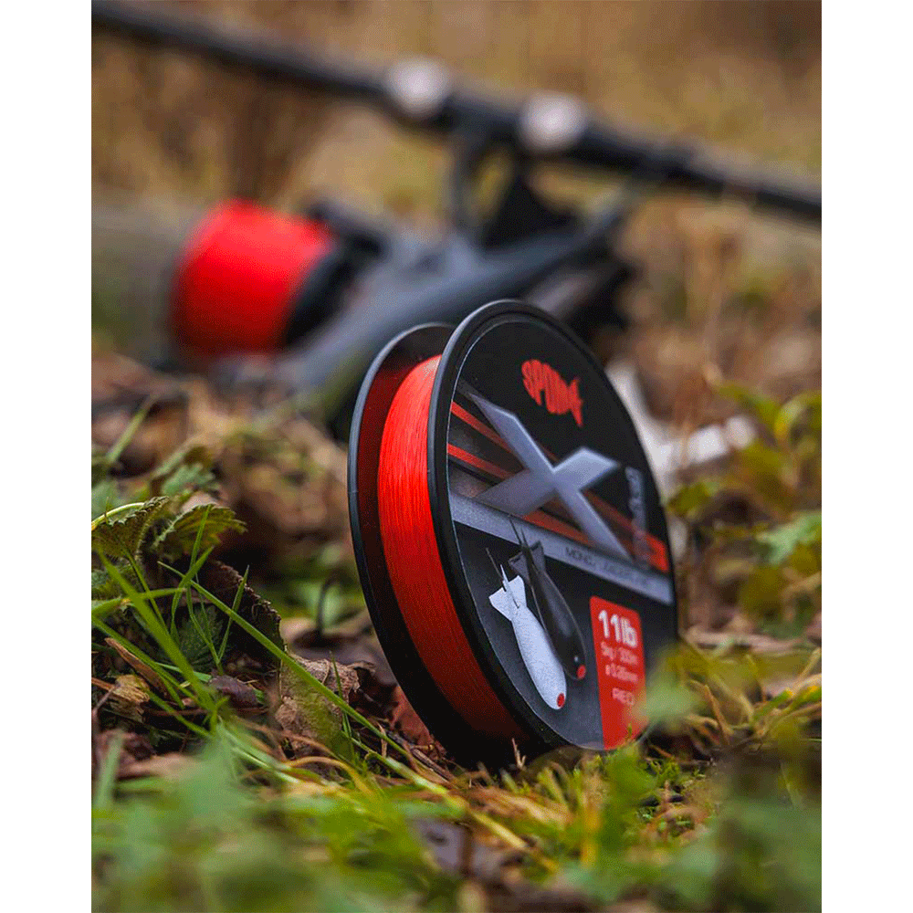 SPOMB - X PRO MONO/LEADER LINK 11lb 5kg / 300m ø 0.26mm RED
