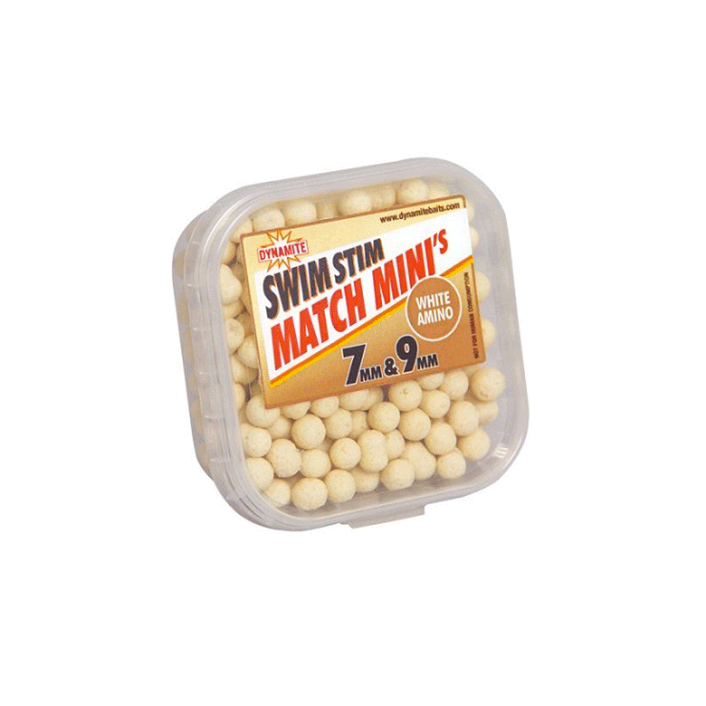 DYNAMITE - SWIM STIM MATCH MINI'S 7MM & 9MM WHITE AMINO