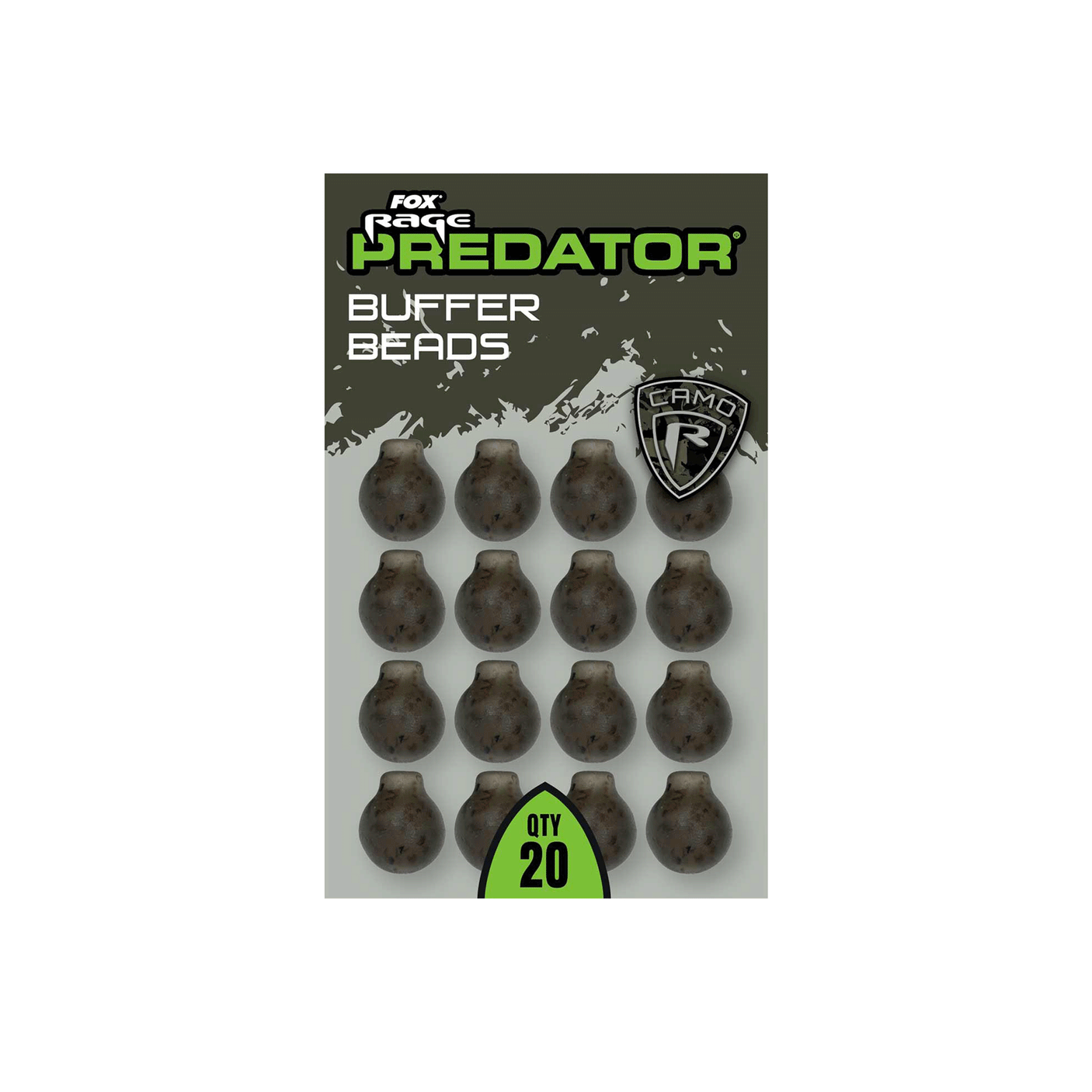 FOX RAGE PREDATOR - BUFFER BEADS (QTY 20)
