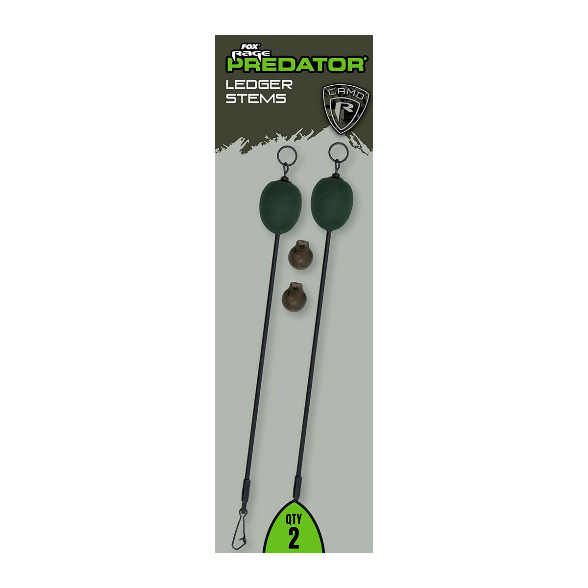 FOX RAGE PREDATOR - LEDGER STEMS (QTY 2)