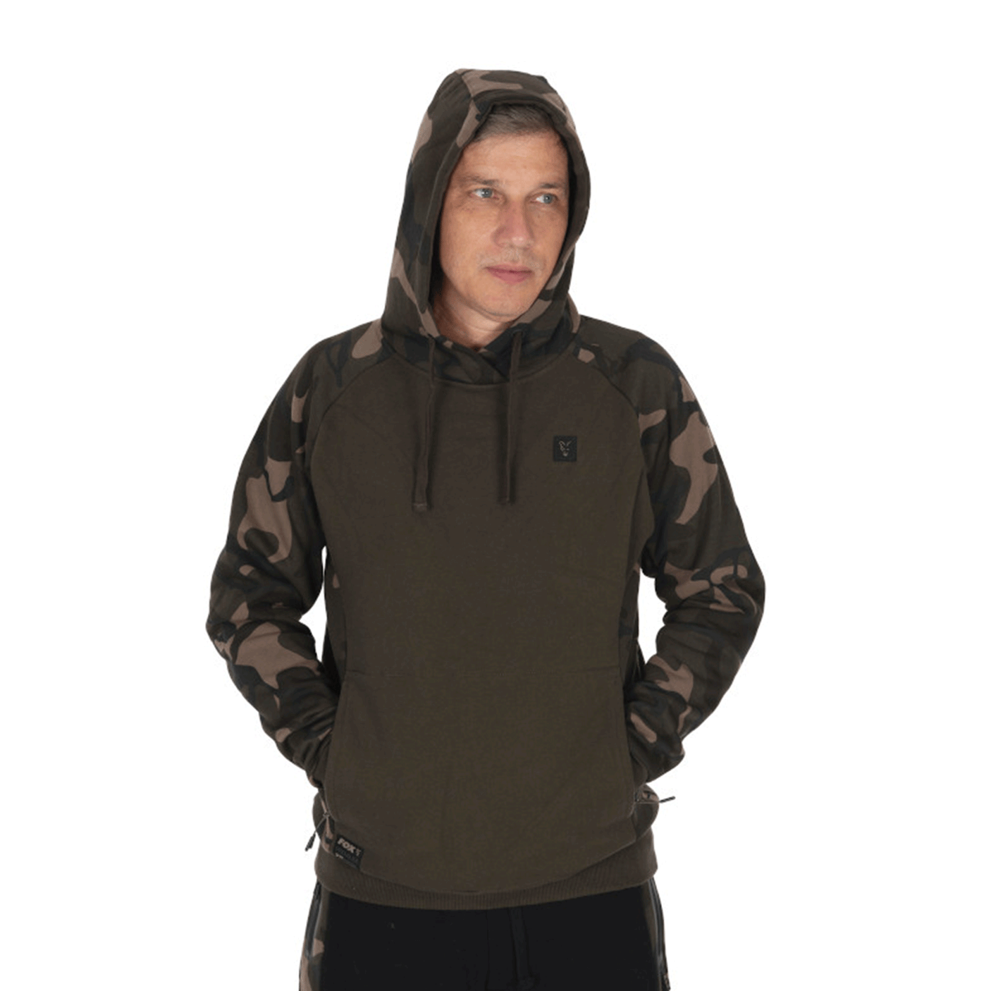 SWEATSHIRT - FOX - PREMIUM PULLOVER 310 HOODY Khaki / Camo