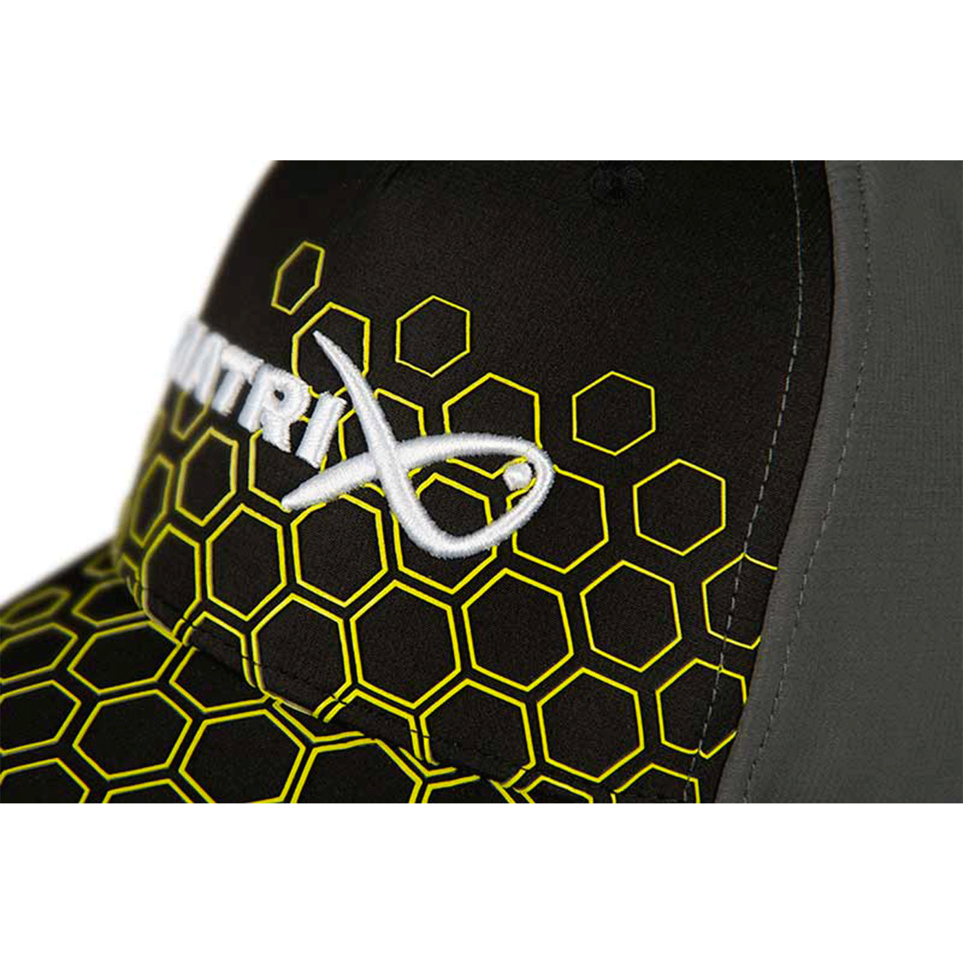 CAPPELLO - MATRIX - HEX PRINT BASEBALL CAP Black