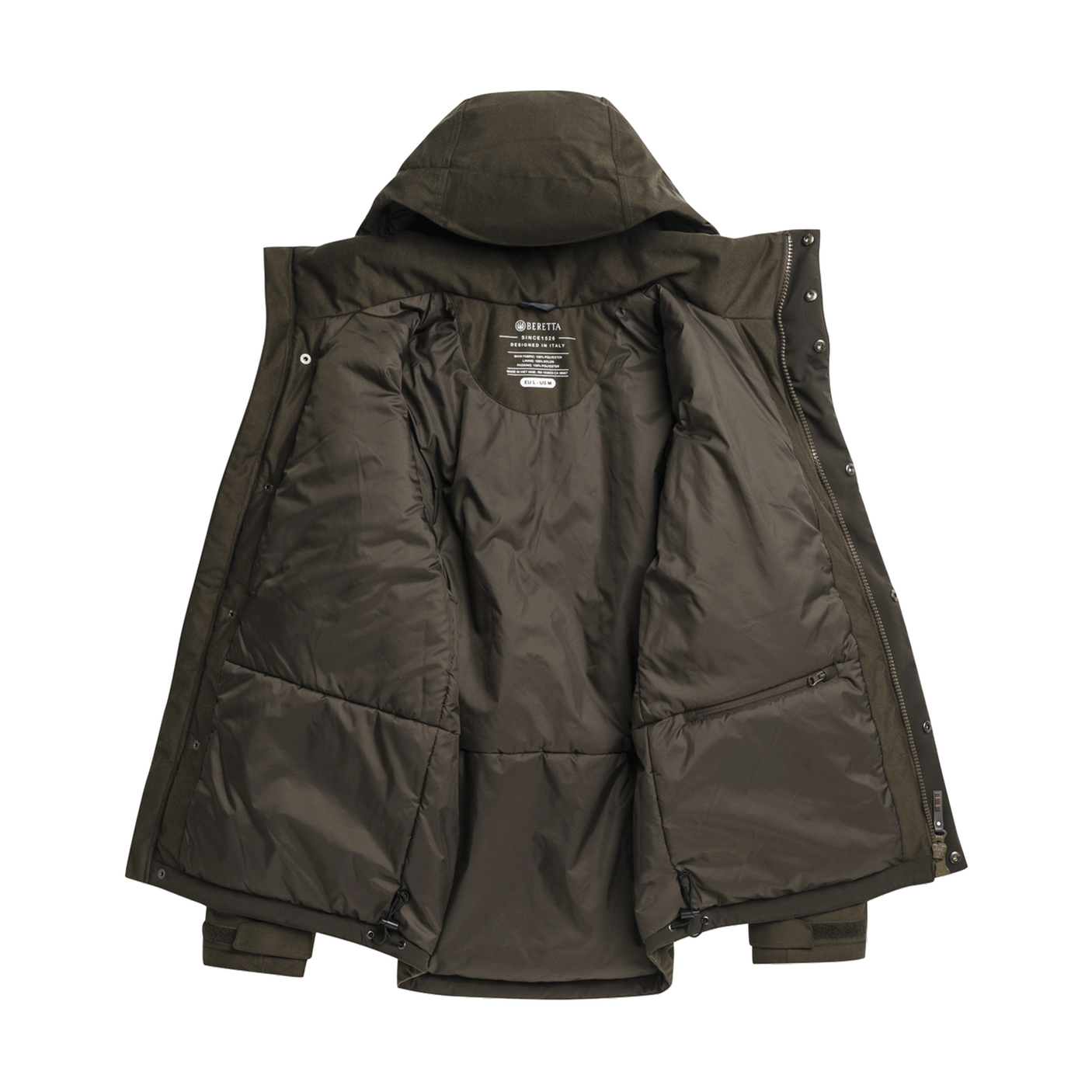 GIACCA - BERETTA - MULL INSULATED JACKET Brown Bark