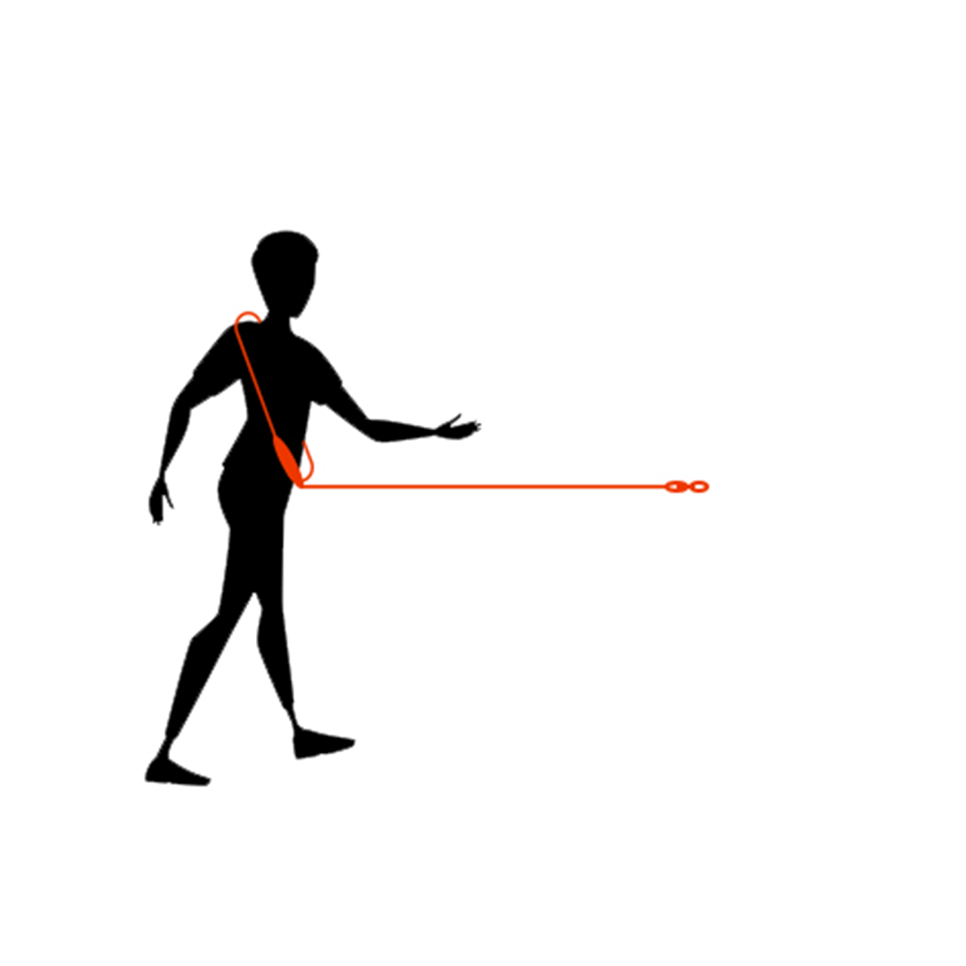 GUINZAGLIO CON MOSCHETTONE REGOLABILE  DA 120CM A 200CM (ARANCIO)