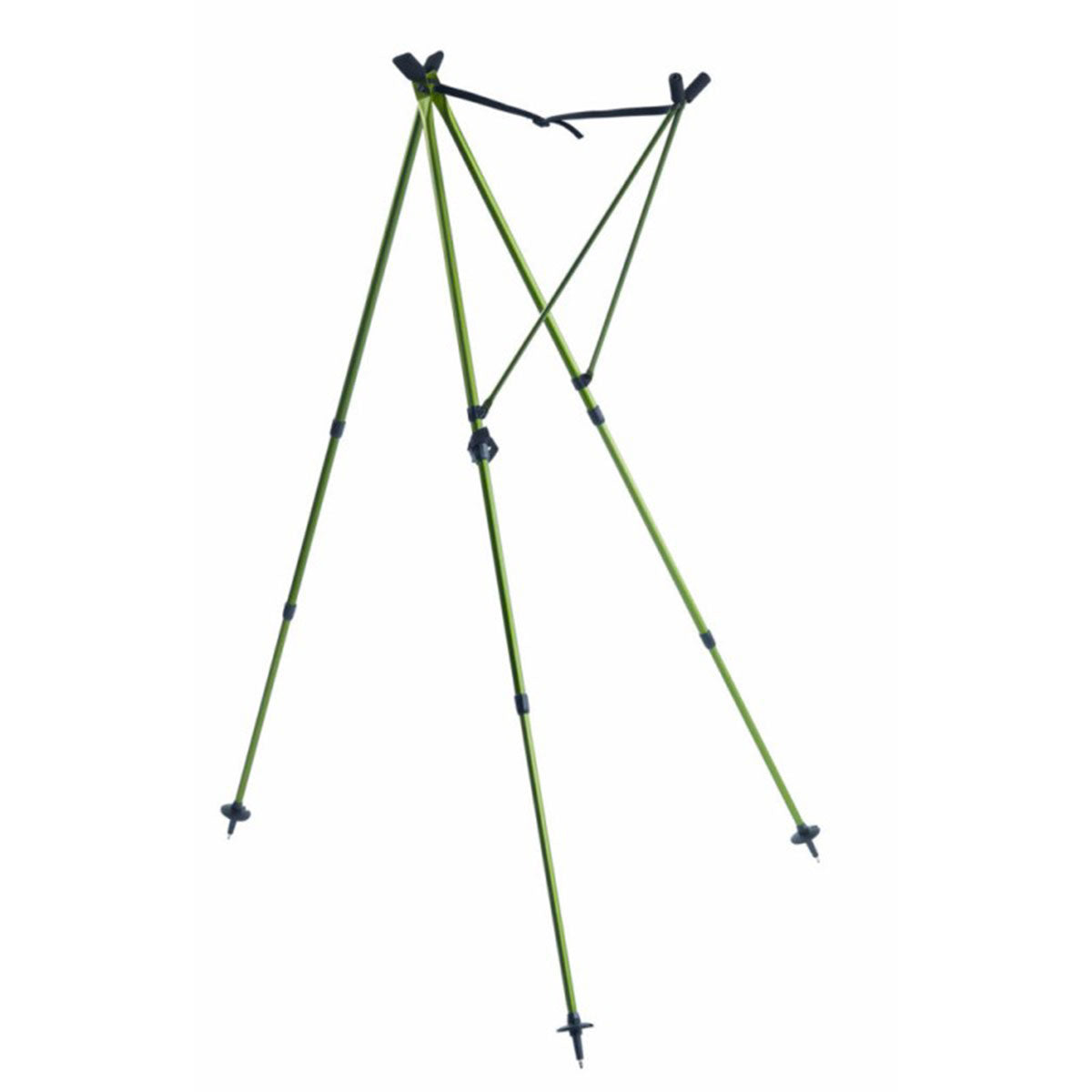 TRIPOD WITH ADJUSTABLE RODS WITH SUPPORT