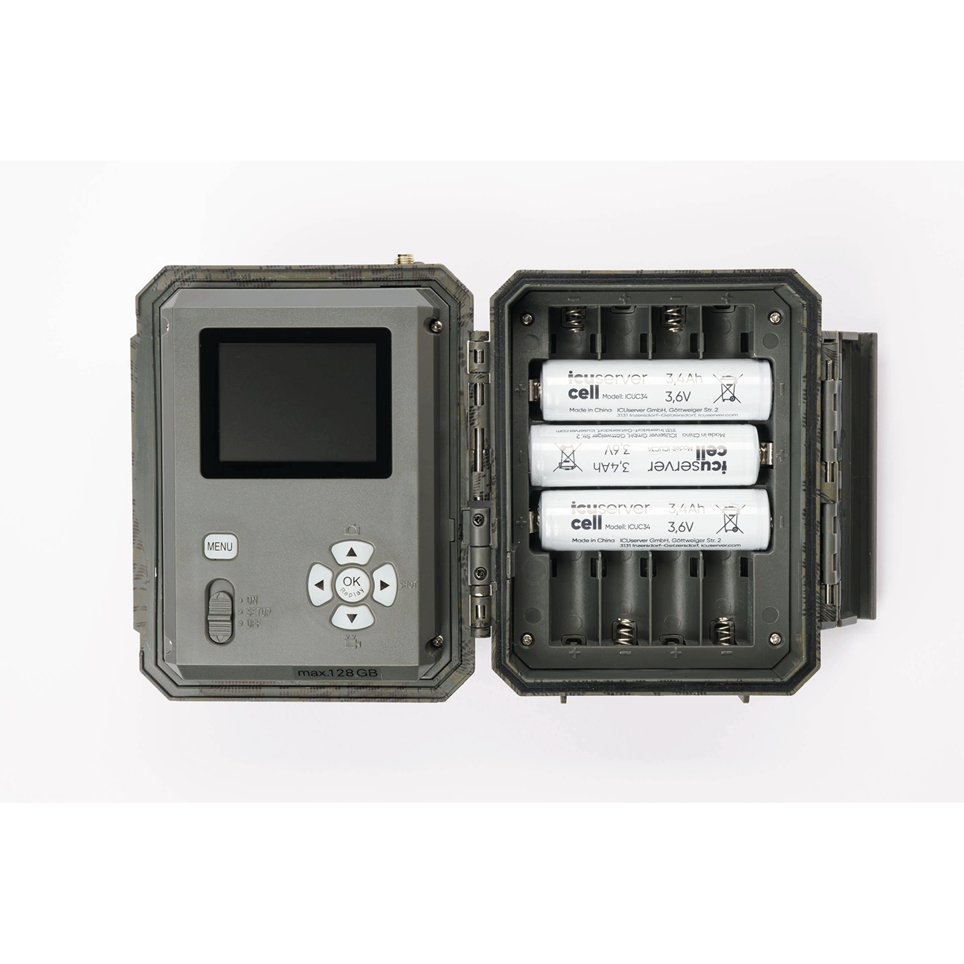 CAMERA TRAP - ICU CLOM CAM5 - 4G/LTE - Batteries and SD included