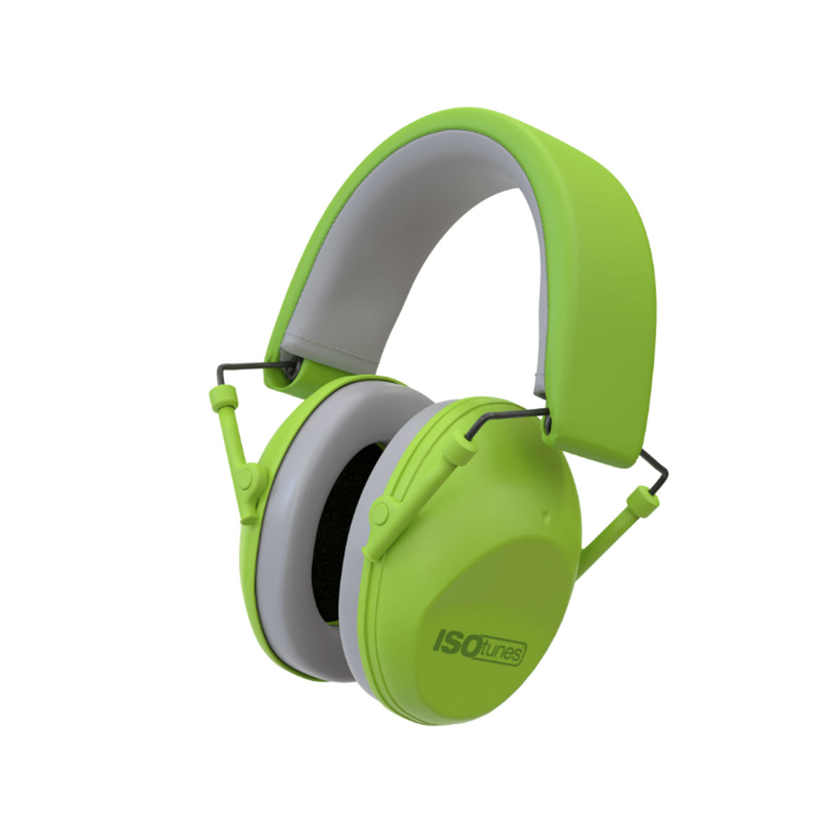CUFFIE DA TIRO - ISOTUNES - JUNIOR DEFENDER CUFFIE PASSIVE PIEGHEVOLI PER BAMBINI COLORE VERDE