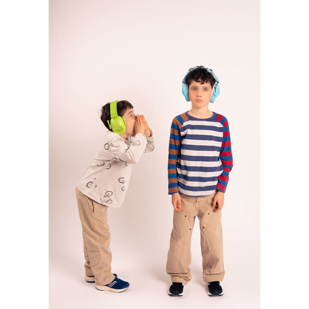 CUFFIE DA TIRO - ISOTUNES - JUNIOR DEFENDER CUFFIE PASSIVE PIEGHEVOLI PER BAMBINI COLORE VERDE