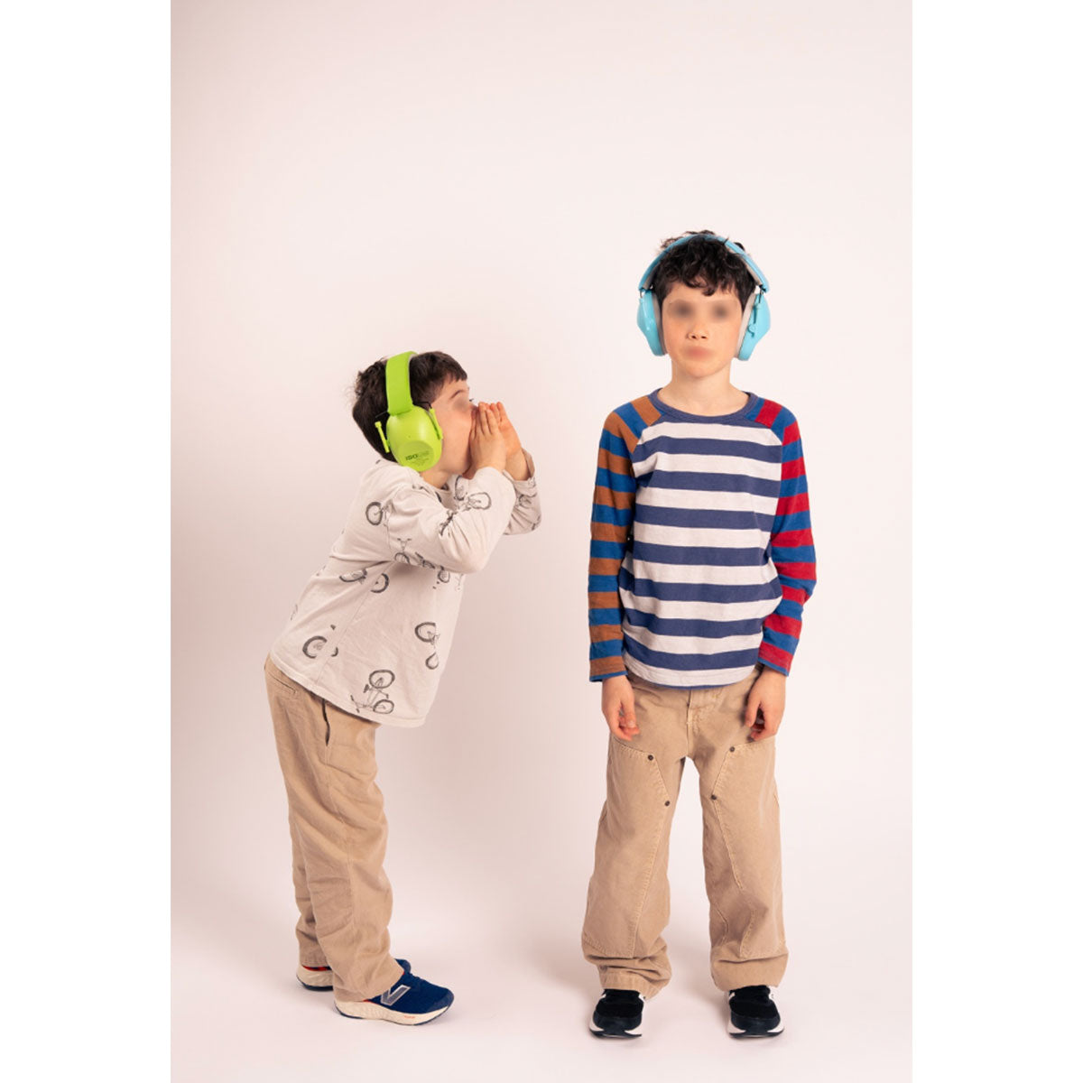 CUFFIE DA TIRO - ISOTUNES - JUNIOR DEFENDER CUFFIE PASSIVE PIEGHEVOLI PER BAMBINI COLORE AZZURRO