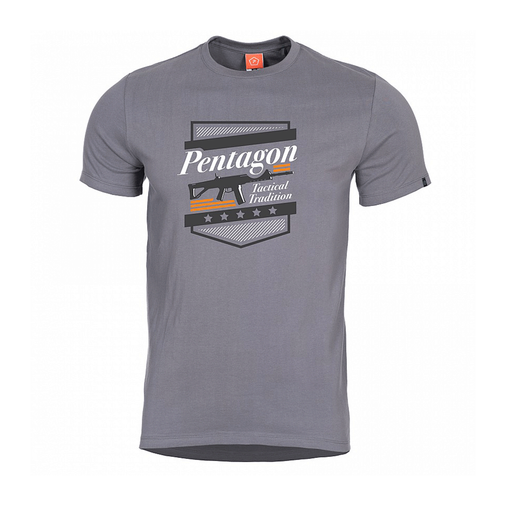 T-SHIRT - PENTAGON - AGERON ACR WOLF GREY