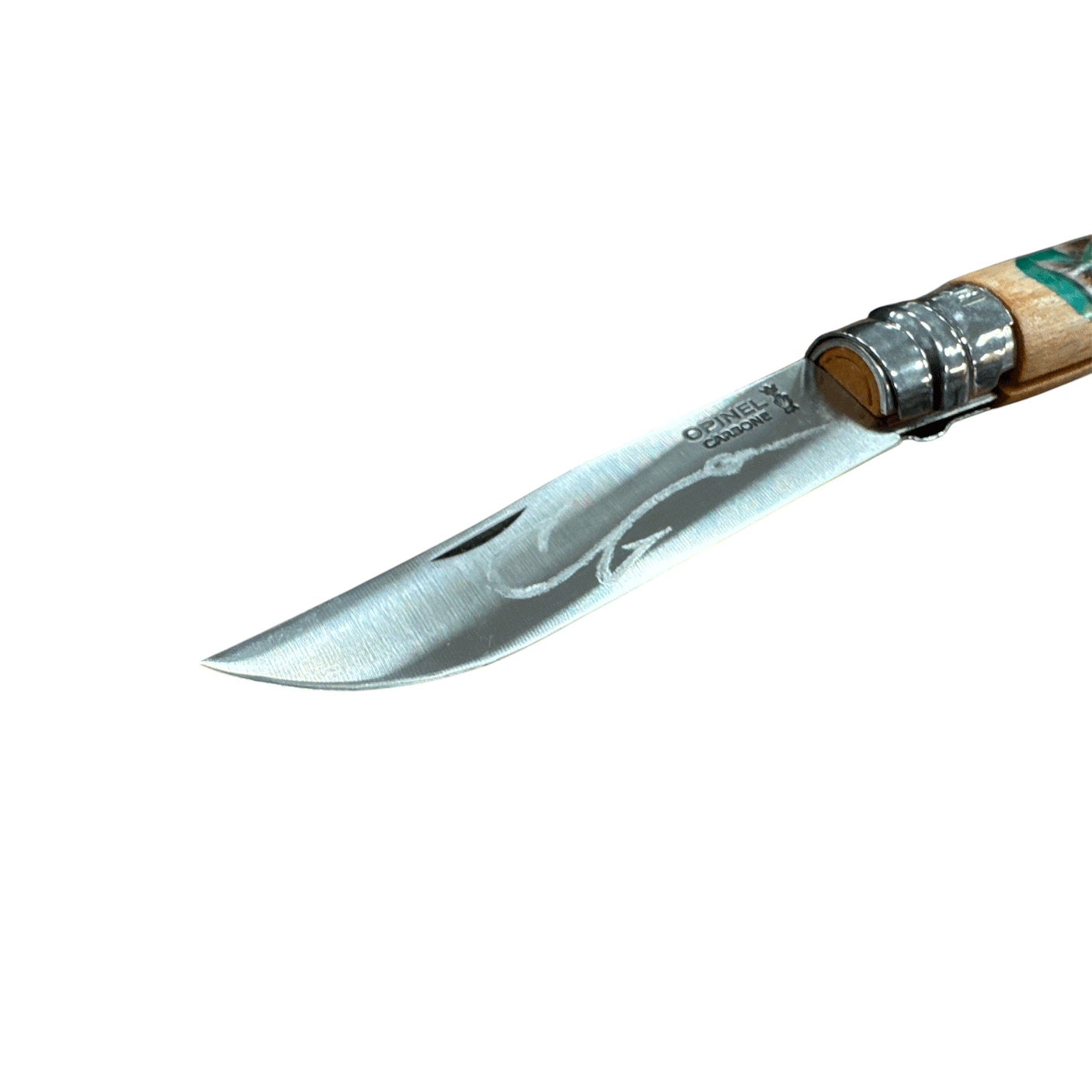 KNIFE - OPINEL - N.9 CARBON HAND MADE WITH PIKE