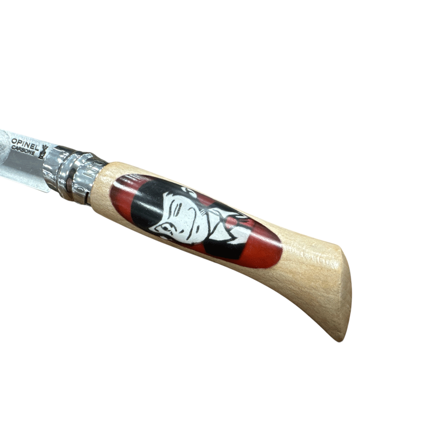 KNIFE - OPINEL - N.9 CARBON HANDCRAFTED WITH LUPIN III